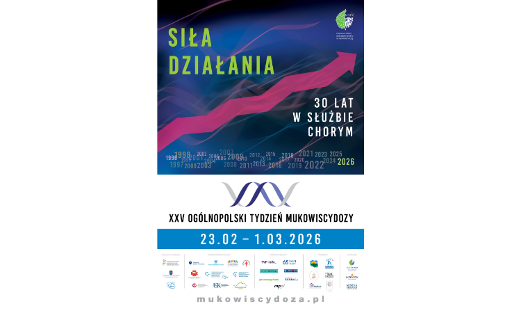 XXV Ogólnopolski Tydzień Mukowiscydozy „Mukowiscydoza – 30 lat w służbie chorym – siła działania”