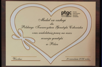 Wyróżnienia dla przedstawicielek Zakładu Genetyki Medycznej IPCZD podczas VII Polskiego Kongresu Genetyki