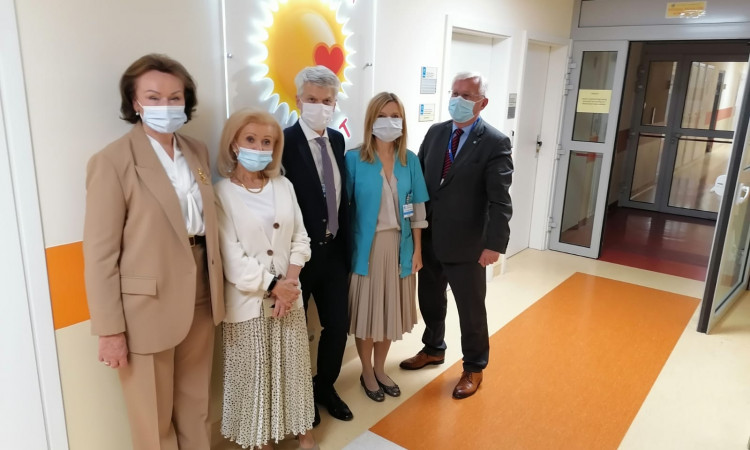 Wsparcie Fundacji POLSAT-Jesteśmy dla dzieci dla Kliniki Neonatologii i Kliniki Neurologii