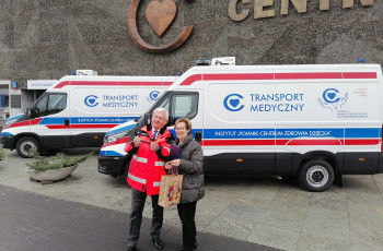 Dwa nowe samochody do transportu sanitarnego od FTPCZD