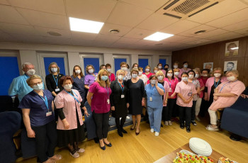  Zakończenie pełnienia funkcji Kierownika Działu Organizacji Pracy Pielęgniarskiej przez Panią Teresę Pych