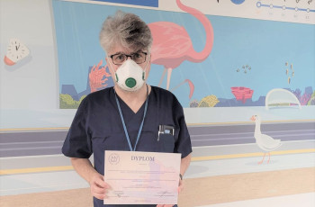 Gratulacje dla Pana dr n. med. Dariusza Polnika z Kliniki Chirurgii Dziecięcej i Transplantacji Narządów