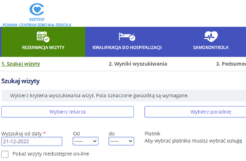 Zapisy do Poradni Specjalistycznych