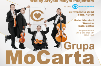 VII Koncert Wielcy Artyści Małym Pacjentom 