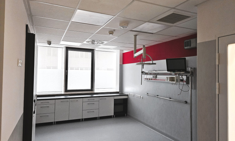 Modernizacja pomieszczeń w Oddziale Transplantacji Narządów