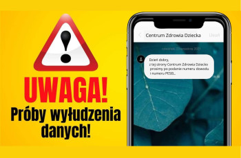 Uwaga-  próby wyłudzenia danych !