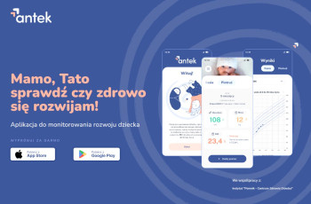 Aplikacja ANTEK do monitorowania rozwoju dziecka