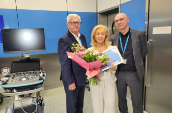 Fundacja Polsat wspiera Klinikę Chirurgii Dziecięcej i Transplantacji Narządów - Nowy Aparat USG