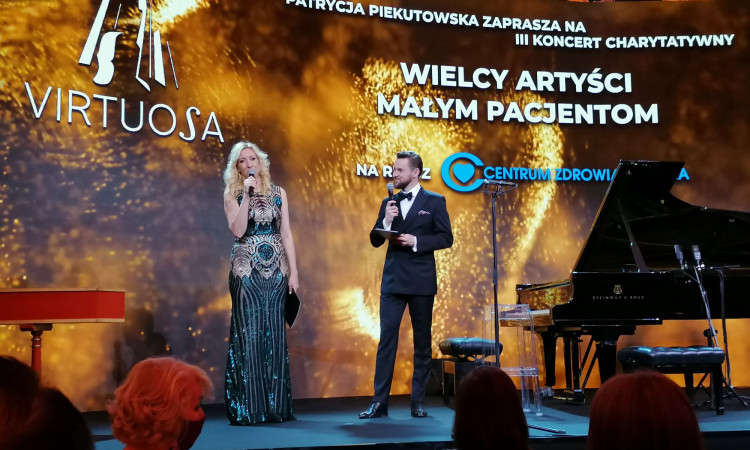 III Koncert Wielcy Artyści Małym Pacjentom dla Instytutu ,,Pomnik-Centrum Zdrowia Dziecka" 