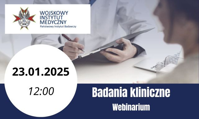 Badania kliniczne – webinarium