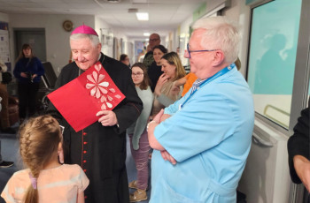 Światowy Dzień Chorego w IPCZD z Biskupem Romualdem Kamińskim i Caritas Diecezji Warszawsko-Praskiej