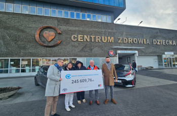 Toyota przekazała symboliczny czek na 245 609,76 zł! 