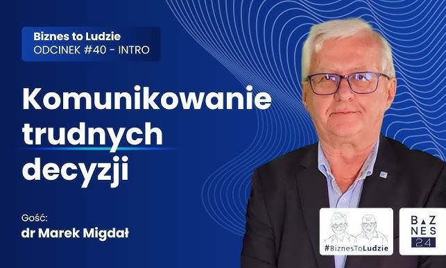 Dyrektor IPCZD w wywiadzie „Biznes To Ludzie” na antenie BIZNES24