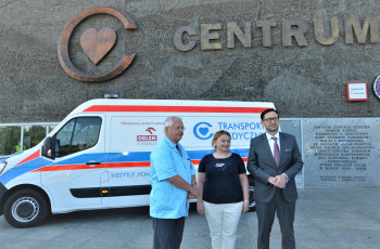 Samochód do transportu sanitarnego preparatów żywieniowych od Fundacji Orlen