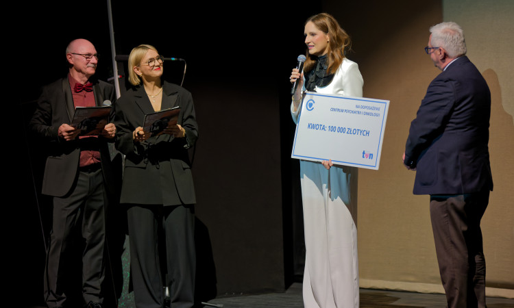  100 000 zł od Fundacji TVN dla Centrum Psychiatrii i Onkologii