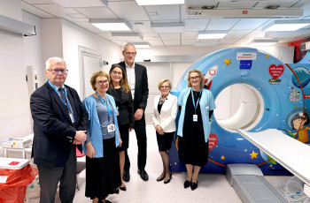 Wizyta CEO Siemens Healthineers, Bernda Montaga w IPCZD