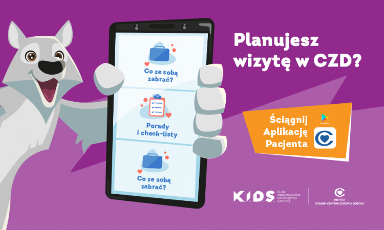 Aplikacja Pacjenta Centrum Zdrowia Dziecka