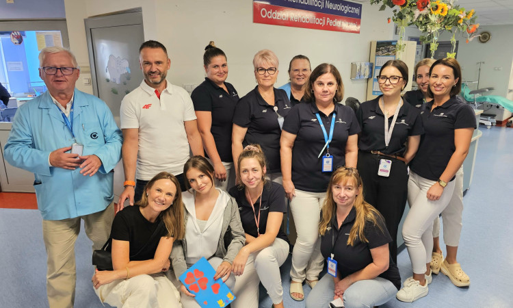 4F wspiera Klinikę Rehabilitacji w IPCZD – kontynuacja wyjątkowej współpracy