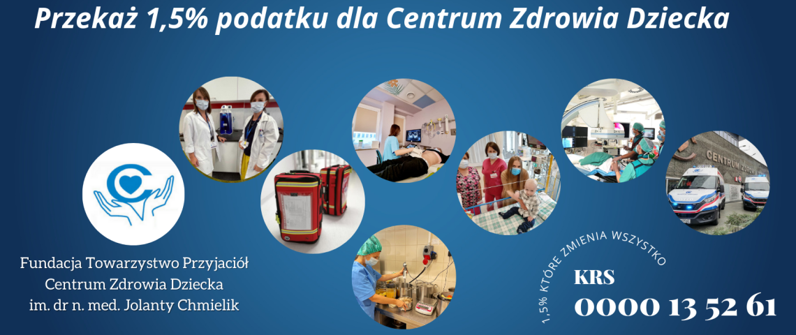 Przekaż swoje 1,5% na Fundacje TPCZD